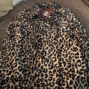 Miss Sixty Beautiful never worn animal print coat